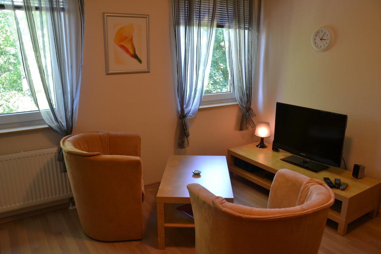 Toepferpark Aparthotel Olbersdorf ภายนอก รูปภาพ
